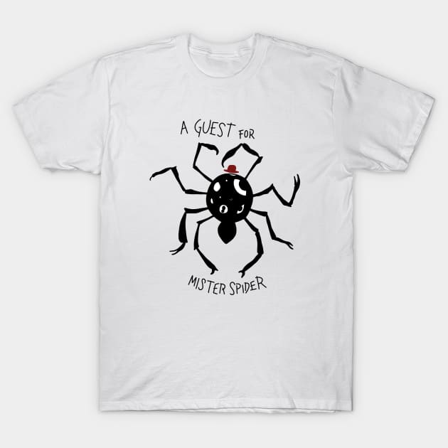 A Guest for Mr. Spider T-Shirt by valentinahramov